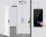 YiToo RFID Fingerprint Access Control System Door Lock, IP68 Fully Waterproof Electric Lock Set For Home Safe, Outdoor