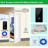 YiToo RFID Fingerprint Access Control System Door Lock, IP68 Fully Waterproof Electric Lock Set For Home Safe, Outdoor