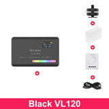 Compact Video Light with Display Screen Diffuser Mini Camera RGB Light Smartphone Selfie Lighting 3100mAh
