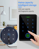 Tuya APP Door Lock IP66 Waterproof Keyless Fingerprint WIFI Access Control Standalone Keypad Fingerprint EM RFID Card Door Entry