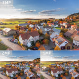3MP WiFi Home Security Kit 10.1&quot;Monitor NVR Kit Wireless PTZ Security Camera System 2Way Audio CCTV Surveillance Cameras Set HDD