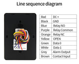 Tuya APP Door Lock IP66 Waterproof Keyless Fingerprint WIFI Access Control Standalone Keypad Fingerprint EM RFID Card Door Entry
