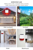 433MHz Wireless light Flash Strobe Outdoor Solar Waterproof Siren -Home Burglar Wifi GSM Home Security Alarm System
