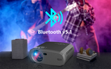 V50 Portable 5G WIFI Projector Mini Smart Real 1080P Full HD Movie Proyector 200'' Large Screen LED Bluetooth Projectors