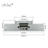 New DC12V Electric Strike Lock NO NC Narrow Fail Secure Fail Safe Electronic Locks for RFID Door Access Control System