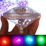 Floating Underwater Light RGB Submersible LED Disco party Light Glow Show Swimming Pool Hot Tub Spa Lamp Baby Bath Light
