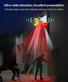 Wireless Tuya Smart Life Flash Strobe Outdoor Solar Infrared Waterproof Siren Home Burglar Security Alarm System Use With PG107