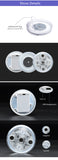 USB Rechargeable Submersible Swimming Pool Light RGB Led Night Light with Suction Cup RF Control Outdoor Garden Underwater Lamp