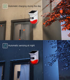 Wireless Tuya Smart Life Flash Strobe Outdoor Solar Infrared Waterproof Siren Home Burglar Security Alarm System Use With PG107