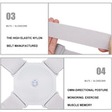 Aptoco Smart Adjustable Back Posture Corrector Adult & Child Intelligent Brace Belt Shoulder Training Belt Correction Spine Back