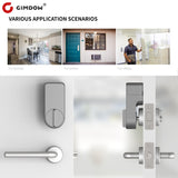 Bluetooth-compatible smart door lock can smart key/password /APP unlock with Tuya smart or smart life APP Electronic Lock