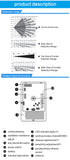 GauTone PA96R PIR Motion Sensor 15kg Pet Immune Wireless Infared Motion Detector Connect with RF 433MHz Alarm System