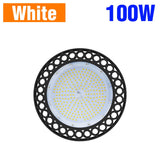 220V Lamp Garage Bulb UFO Lampara Led Spotlight 100W 150W 200W 240W Industrial Lighting Chandelier For Warehouse