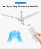 Universal Ceiling Fan Lamp Remote Controller Kit diy Smart Remote Adjust Speed timing ceiling fan Light Remote Control Switch
