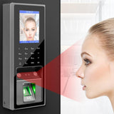 3000 Face 3000 Figners 2.8Inch LCD TCP/IP USB Biometric Fingerprint Face Access Control Device System Support 125khz RFID Card