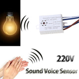 MRSK50A Home Improvement Smart Switches Module 220V Detector Sound Voice Sensor Intelligent Auto on Off Light Switch Accessories