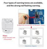 433MHz Wireless light Flash Strobe Outdoor Solar Waterproof Siren -Home Burglar Wifi GSM Home Security Alarm System