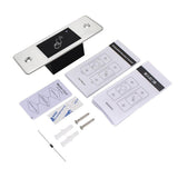 12V DC RFID Reader Keyless Door Opener Metal  Access Control Keypad 800 Users Mini  IP66 Waterproof Embedded Fingerprint Reader