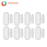 YAOSHENG PB68 Magnetic Sensors Wireless Door Detector Window Sensor WiFi App for 433MHz Home Security Detector Alarm System Kits