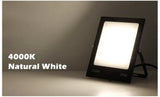 LED Flood Light AC220V 50W 100W 150W 200W Black Shell IP66 Waterproof LED Spotlight Garden Street Gate Wall Floodlights