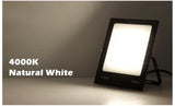 LED Flood Light AC220V 50W 100W 150W 200W Black Shell IP66 Waterproof LED Spotlight Garden Street Gate Wall Floodlights
