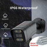 5MP 4CH POE NVR Kit IP Camera With Micro Alarm Motion Detection P2P Camera System Full color night vision Smart Face Search
