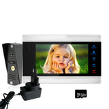 7&quot; Video Door Phone For Apartment Video Intercom For Home Security Protection Outdoor Camera Video Doorphone Home Video Doorbell