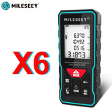 Mileseey Laser Distance Meter Electronic Roulette Digital Tape Rangefinder Level Bubble Trena Metro Range Finder Measuring Tools