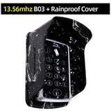 RFID Keypad Keyboard Access Control System Waterproof Cover Outdoor 10pcs EM4100/TK4100 Keyfobs Door Opener for Home Lock System
