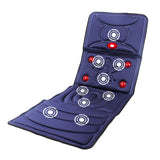 Multifunctional electric massage mattress heated the elderly equipment full-body massage cushion household