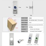 Access Control exit touch Button Push Switch Door  Opener Release Access Control System