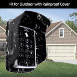 RFID Keypad Keyboard Access Control System Waterproof Cover Outdoor 10pcs EM4100/TK4100 Keyfobs Door Opener for Home Lock System