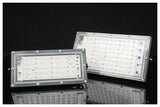 Flood Light Lamp AC220V Outdoor Lighting Floodlight Waterproof Reflector Led Rgb Spotlight with Remote