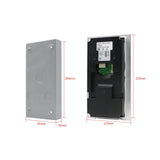 Jeatone 7 Inch WiFi Video Intercom for 2 Apartments Door Access Control System Tuya Smart APP Remote Unlock,Call and Monitor