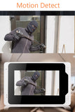 Tuya Wired/Wifi Smart IP Video Doorbell Intercom System ,7 Inch+4~12 x 7 Inch Monitor with 1080P Wired Door Phone Camera