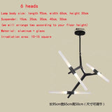 tree branch lamp  Post modern designer Nordic led chandelier tree fork restaurant chandelier villa living room Chandelier