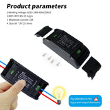 Tuya WiFi Smart Switch APP Wireless Controller Universal Breaker Timer Smart Life Work with LED Light Switch Alexa Accessories