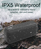 X8 60W Portable Speakers Bass Subwoofer Wireless Waterproof TWS 6600mAh Power Bank Function Support USB/TF/AUX