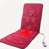 Multifunctional electric massage mattress heated the elderly equipment full-body massage cushion household