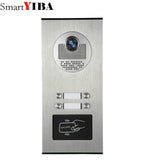 Tuya Wired/Wifi Smart IP Video Doorbell Intercom System ,7 Inch+4~12 x 7 Inch Monitor with 1080P Wired Door Phone Camera