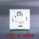 20A EU WiFi Boiler Water Heater Switch Energy Saving Tuya Smart Life App Remote Control  Voice Control Google Home Alexa Siri
