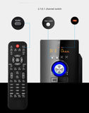 5.1 Channel Bluetooth Speaker Wooden Multimedia Home Theater Super Subwoofer Wooden Home Audio Computer Speakers