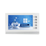Dragonsview 7 Inch Video Door Phone Doorbell Intercom System With Monitor and Outdoor Panel Talk Call Monitoring  Unlock