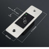 Metal Waterproof Outdoor Use Embedded Biometric Fingerprint Access Controller Standalone RFID Card Door Access Control System