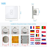 20A EU WiFi Boiler Water Heater Switch Energy Saving Tuya Smart Life App Remote Control  Voice Control Google Home Alexa Siri