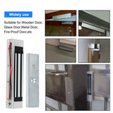 YiToo Door Access Control System Kit RFID Keypad + Power Supply + Electric 180KG Magnetic Lock Strike Door Locks for Home Safe