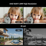 JeaTone Outdoor Doorbell Waterproof 960P HD Smart Home DoorBell Night Vision Video Intercom for Home Apartment 1/2/3/4 Floors