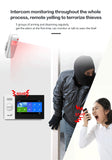 Wireless WIFI GSM Home Burglar Security Alarm System SMS Tuya Smart Life APP Control With 4.3Inch Touch Screen Alarm Kits