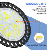 220V Lamp Garage Bulb UFO Lampara Led Spotlight 100W 150W 200W 240W Industrial Lighting Chandelier For Warehouse