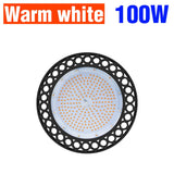 220V Lamp Garage Bulb UFO Lampara Led Spotlight 100W 150W 200W 240W Industrial Lighting Chandelier For Warehouse
